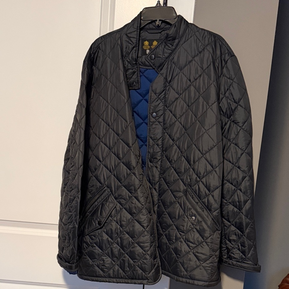Barbour Black Quilted Jacket